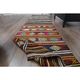 1970s vintage Turkish Oushak handmade wool cotton beige rug 73x292