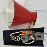 Vintage diabolo wall sconce in the style of René Mathieu