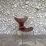 Chaise Lily Design Arne Jacobsen, Fritz Hansen, Danemark, Palissandre 1976