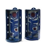 Wall-mounted candle holder in porcelain, Tenera series by Berte Jessen for Aluminia.