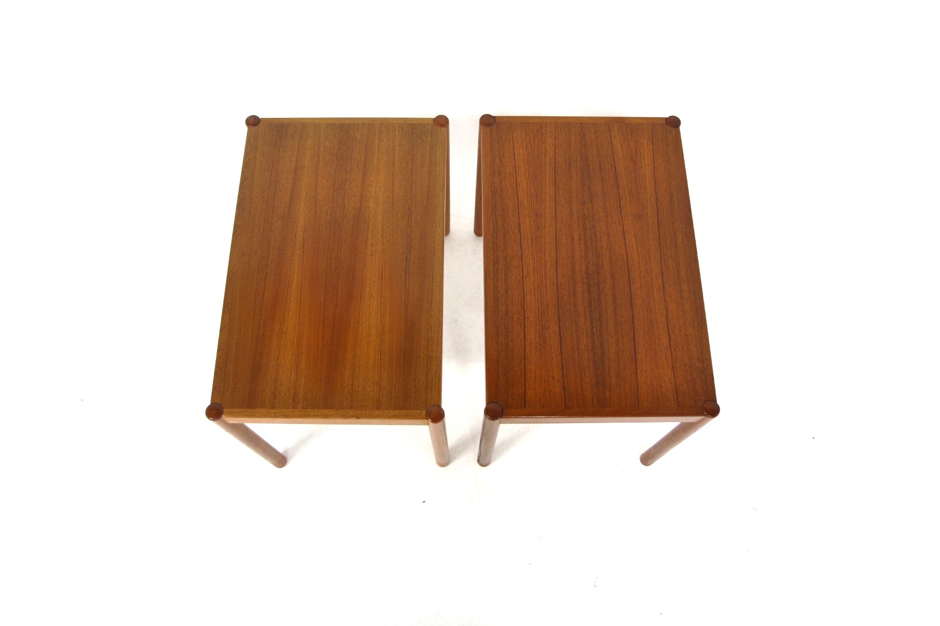 Set of 2 teak bedside tables, Sweden, 1960