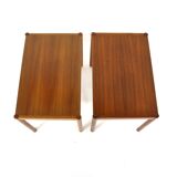 Set of 2 teak bedside tables, Sweden, 1960