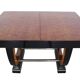 Expandable Art Deco Dining Table, Thuja Roots, Lacquered, France, circa 1930