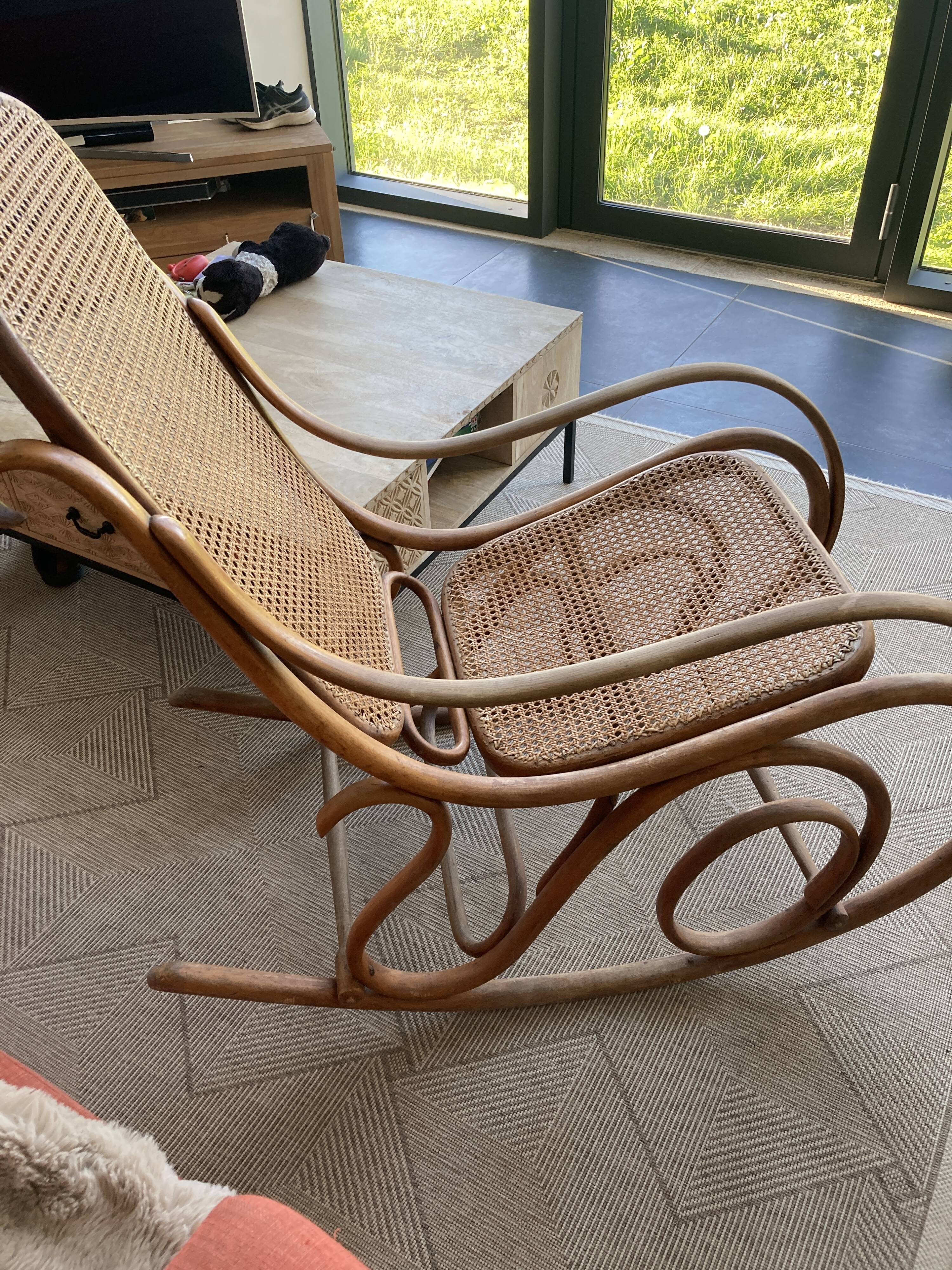 Rocking chair, bentwood