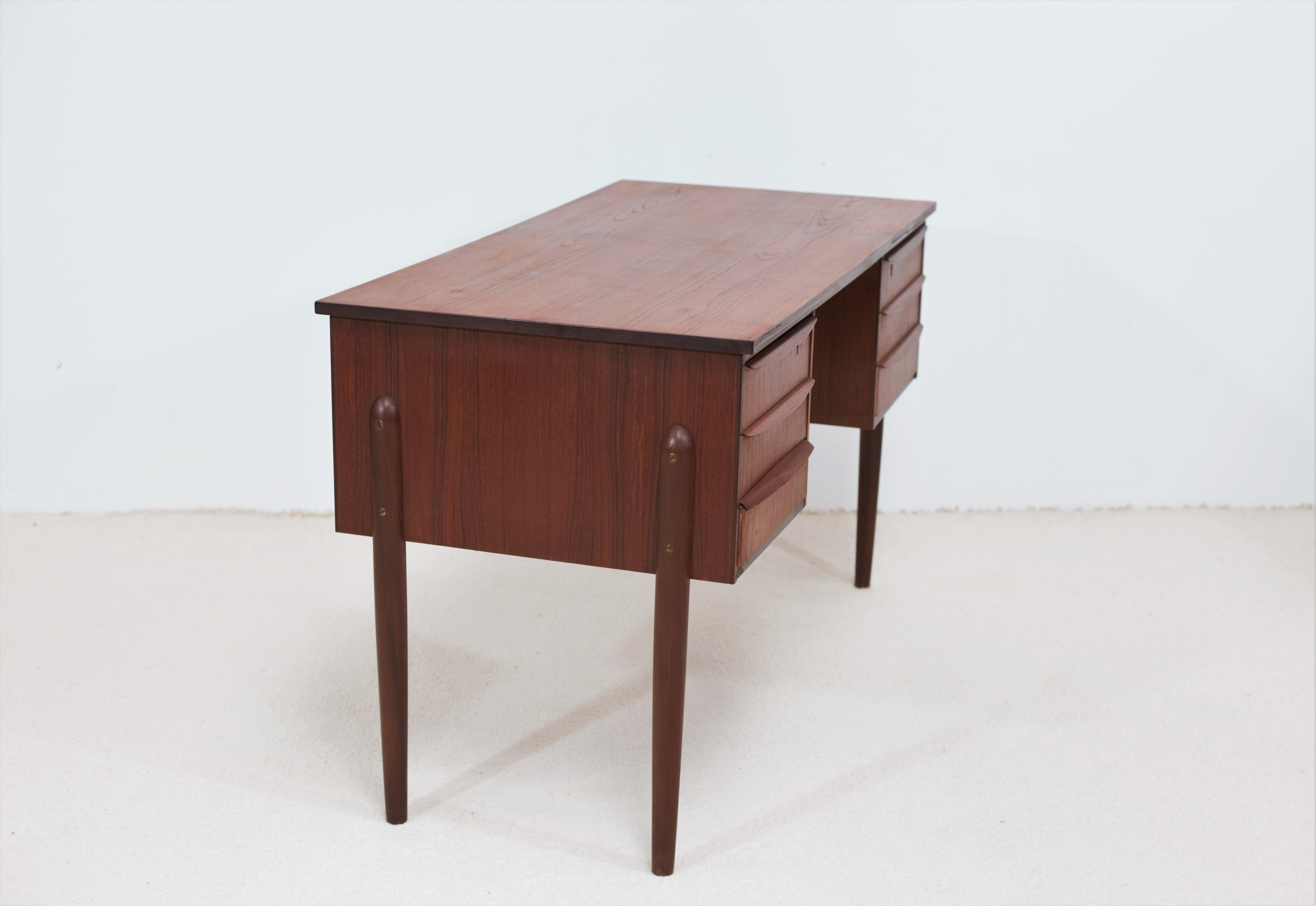 Danish teak desk