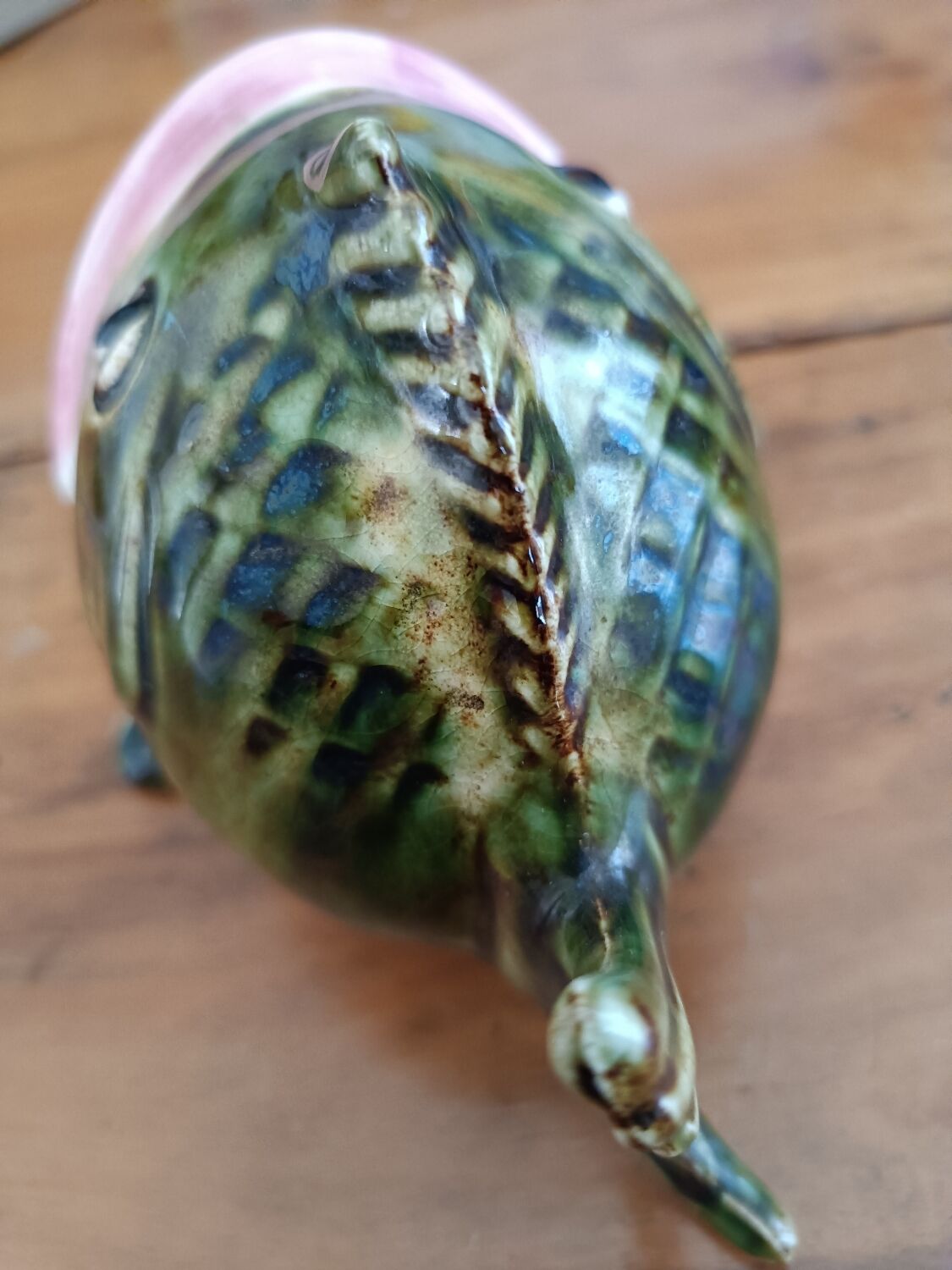 Poisson en barbotine
