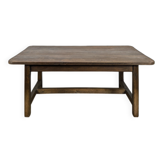 Rustic oak farmhouse table