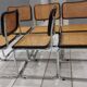 Suite de 6 chaises modèle Cesca B32 par Marcel Breuer vintage 1993