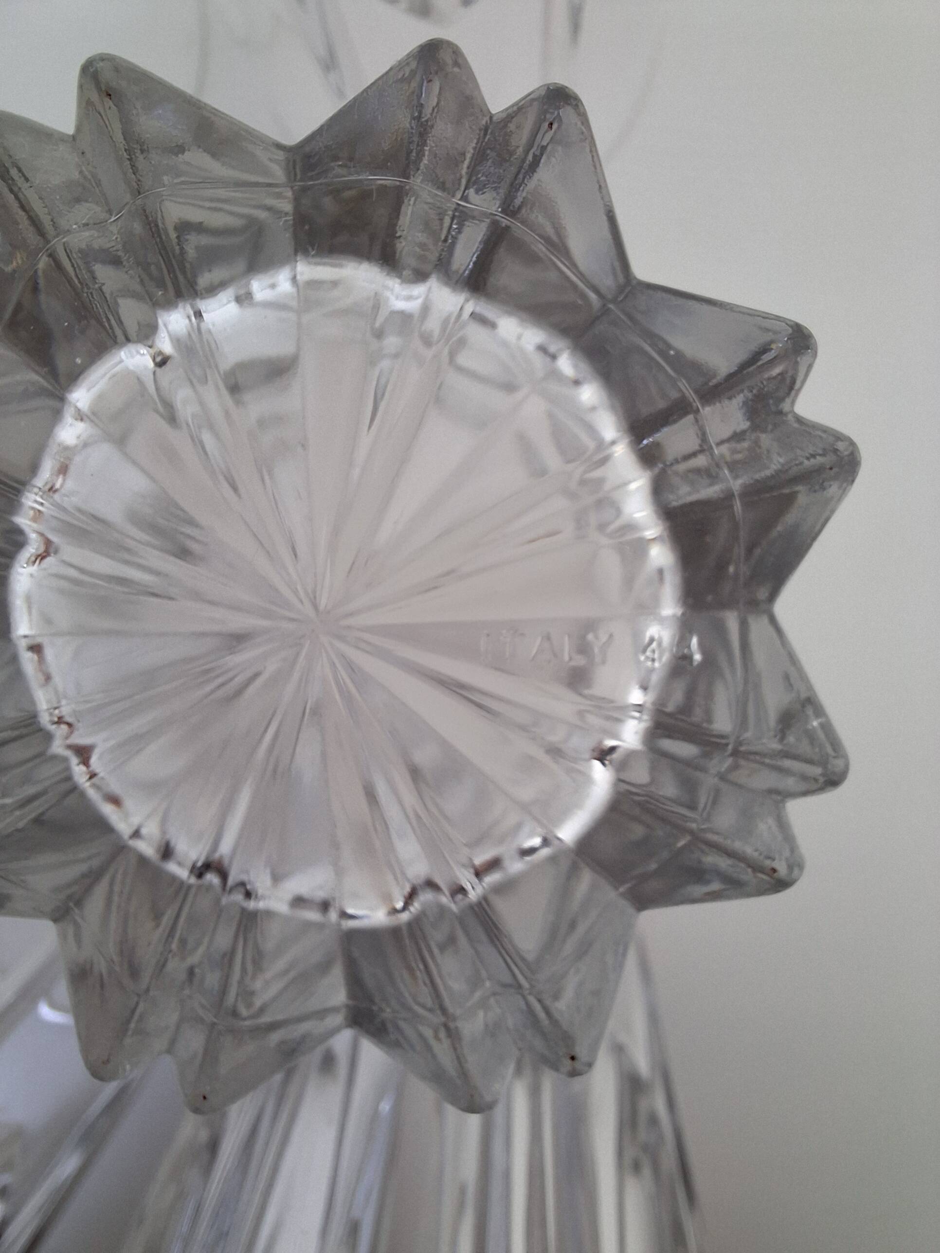 Italian aperitif or water glasses from the 1980s.