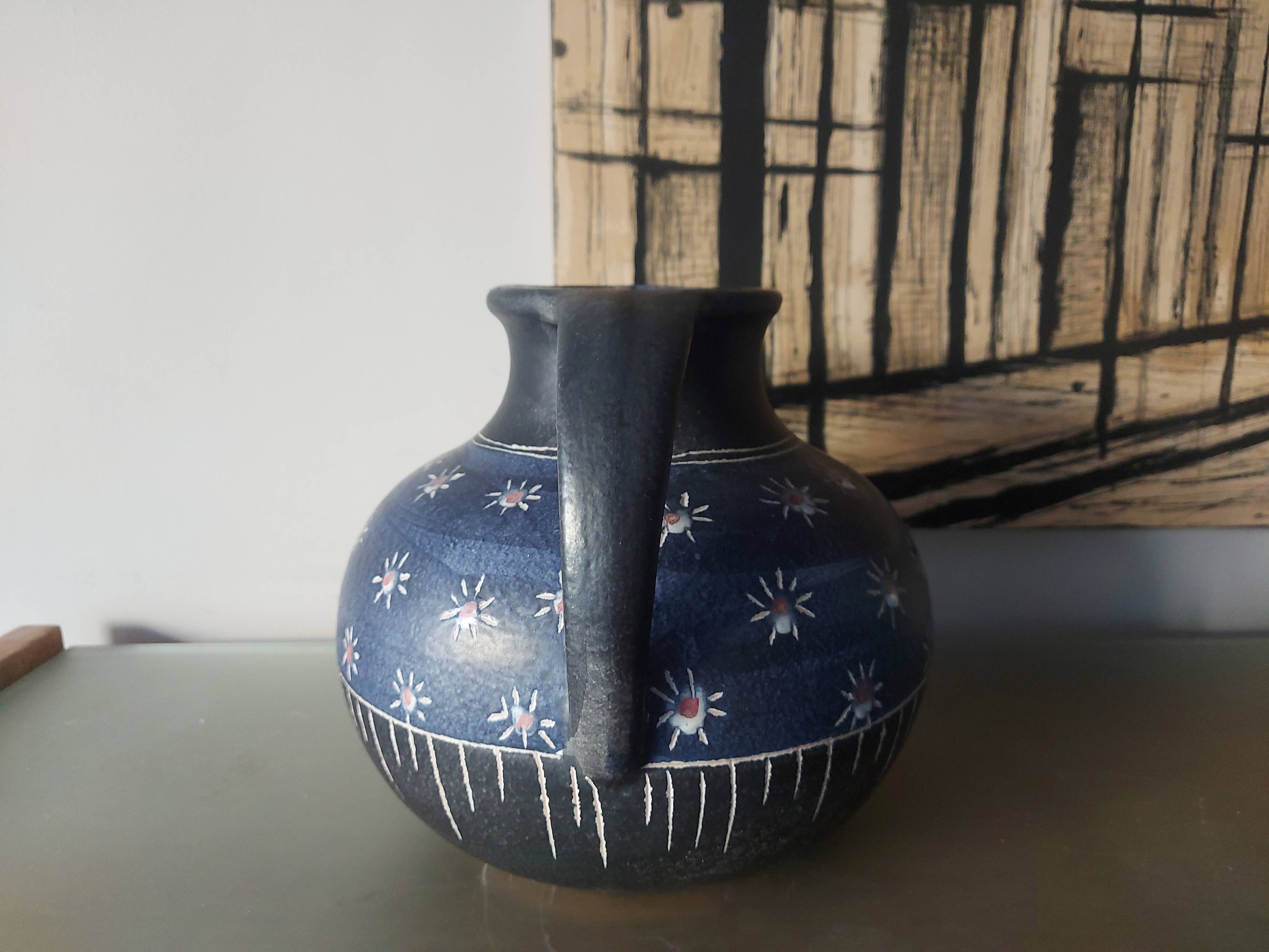 Italian ceramic vase Ita-lica Ars