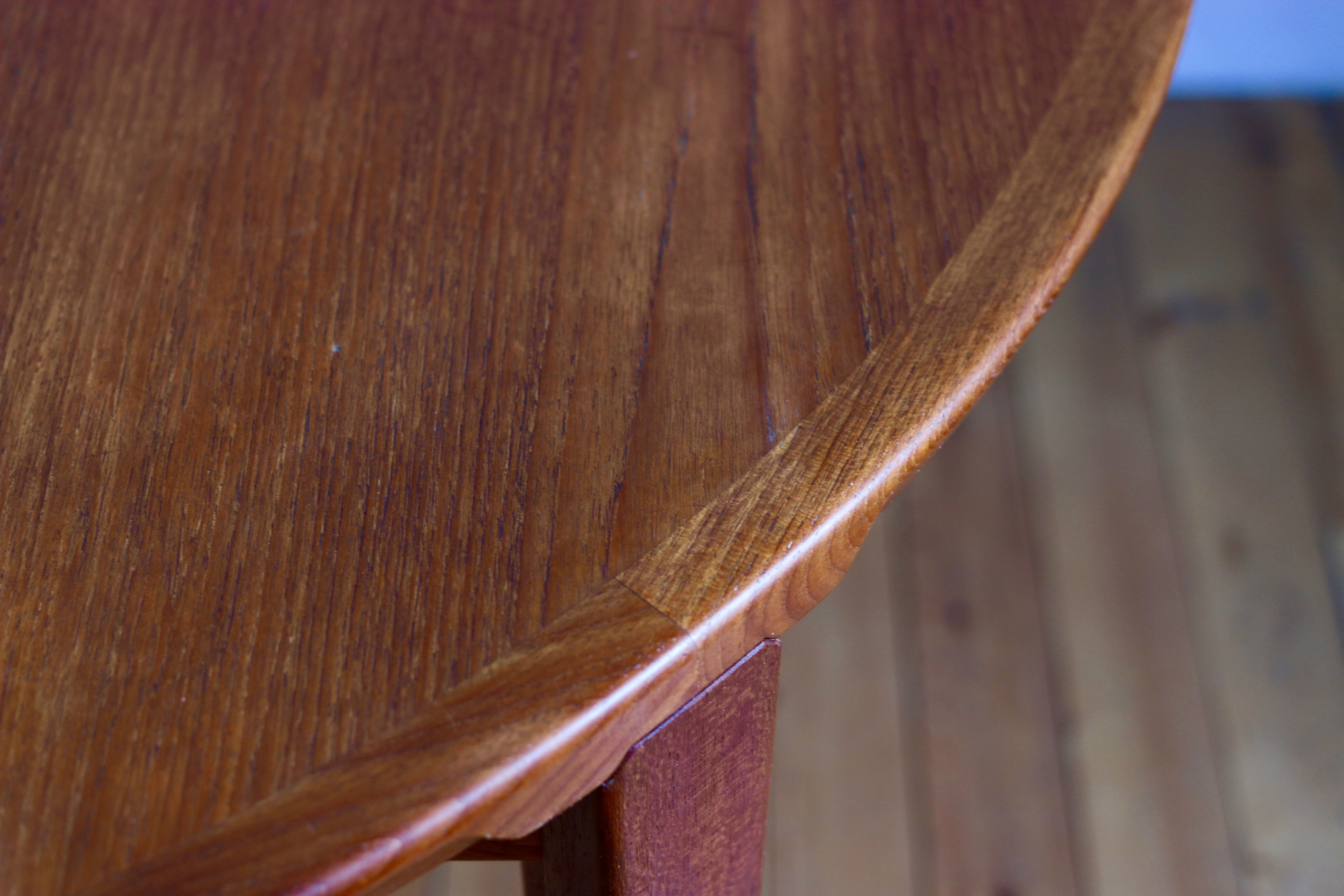 Table scandinavian teak 60s Rosengren Hansen