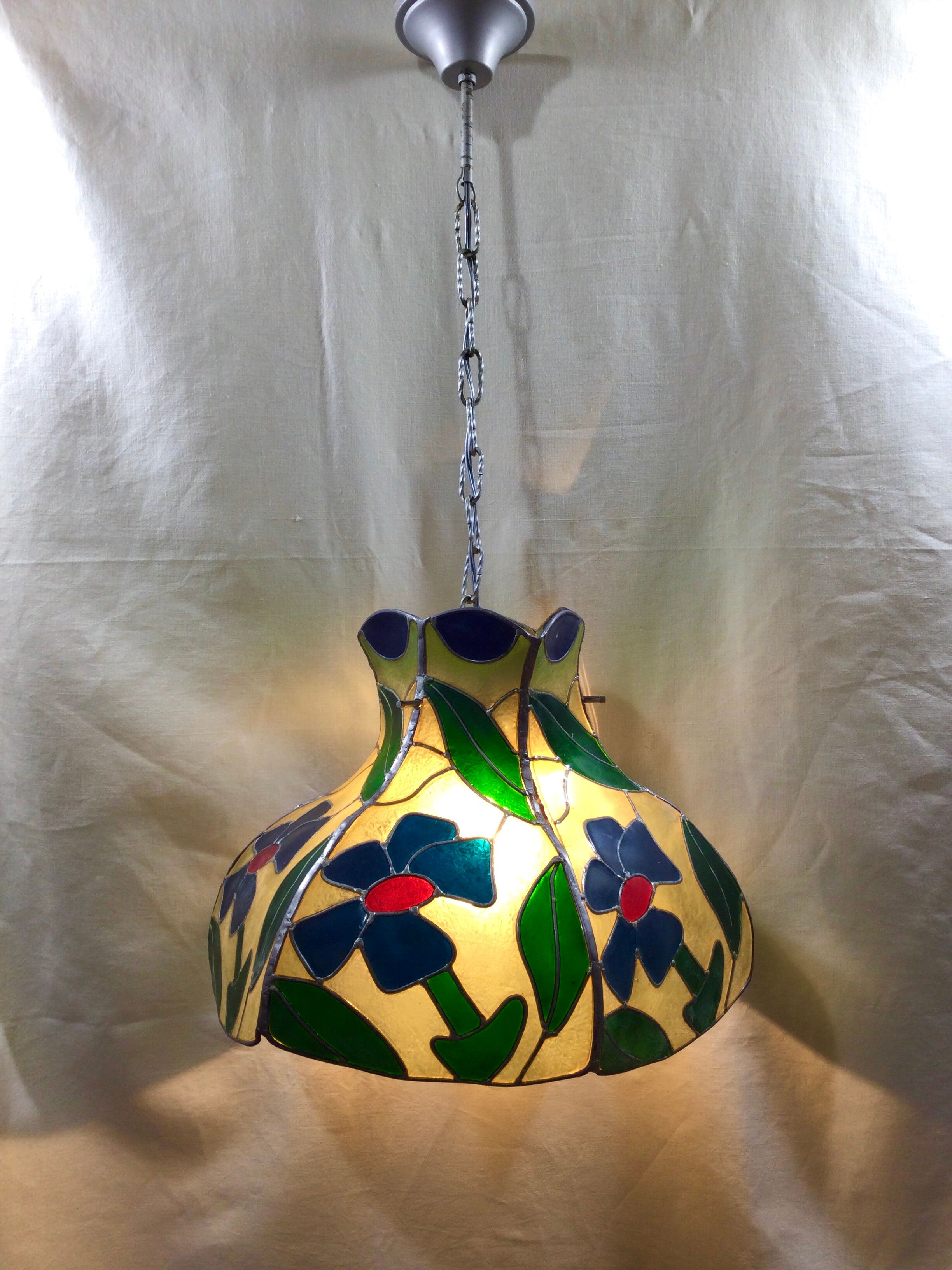Art nouveau style chandelier