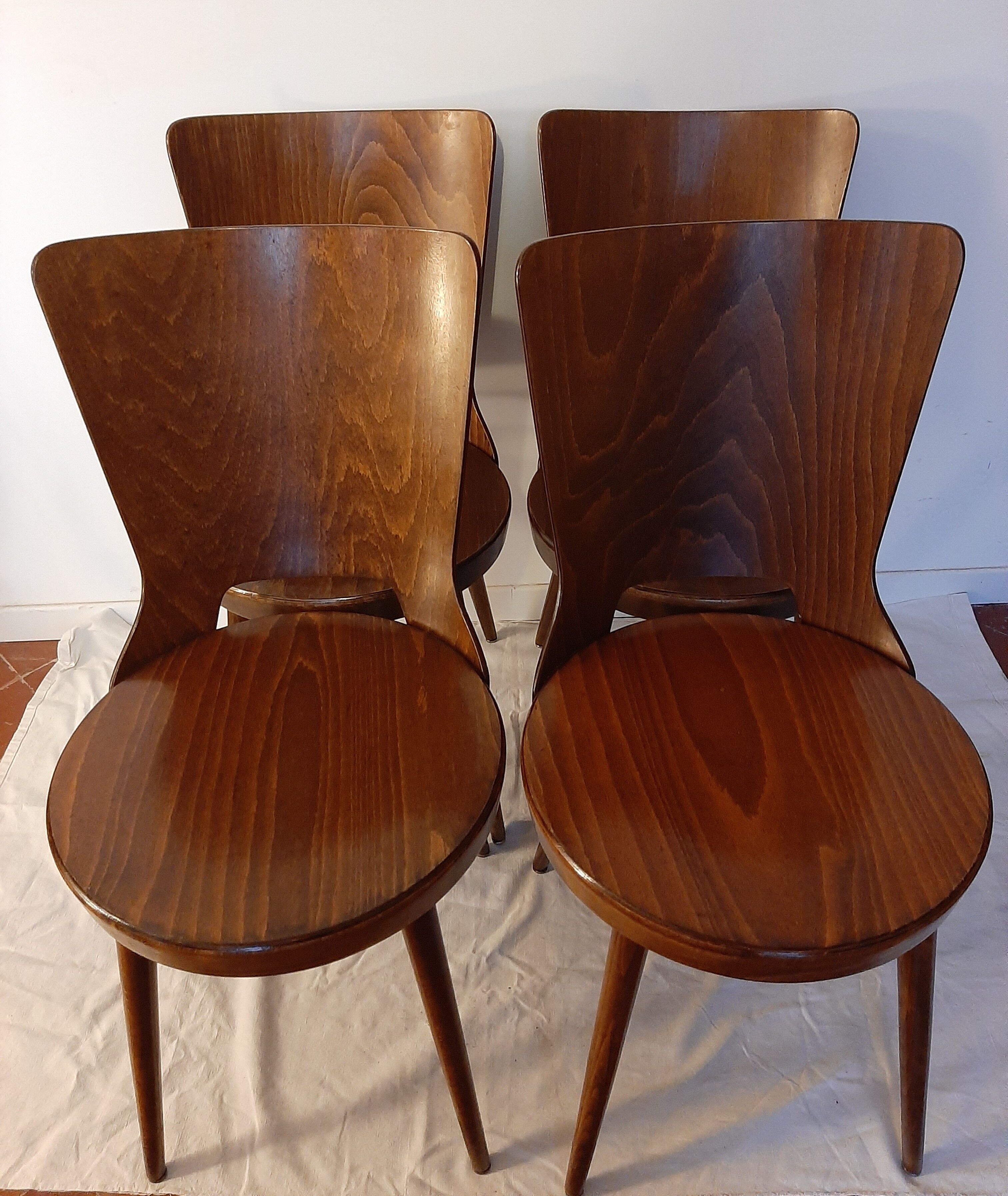 4 Baumann Dove model chairs