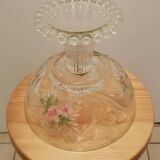 Vintage glass fruit bowl