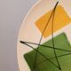 Assiette salins forme libre, 1950