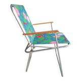 70's folding chairs with armrests