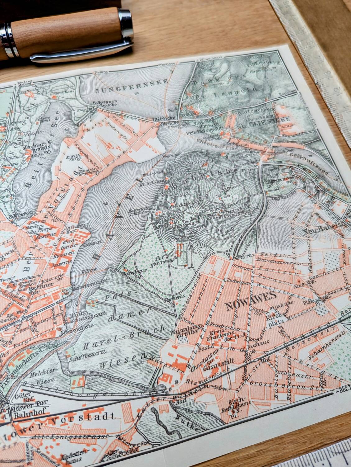 Printed in 1914, Potsdam, Brandenburg, Germany.