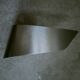 Brushed steel wall light Space Age