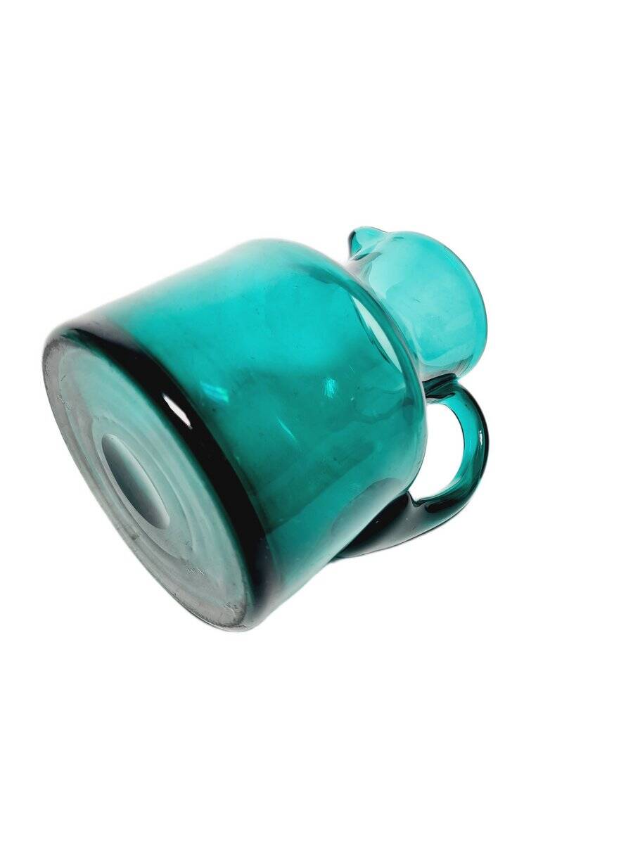 Postmodern Polish jug by Zbigniew Horbowy for Sudety Glassworks, 1970s