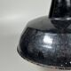 1930s/1940s Ceiling Lamp Industrial Lamp Enamel Loft Metal Bauhaus Design