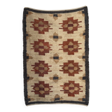 tapis kilim feli, jute-coton