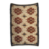 tapis kilim feli, jute-coton