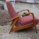 Scandinavian style relax armchair