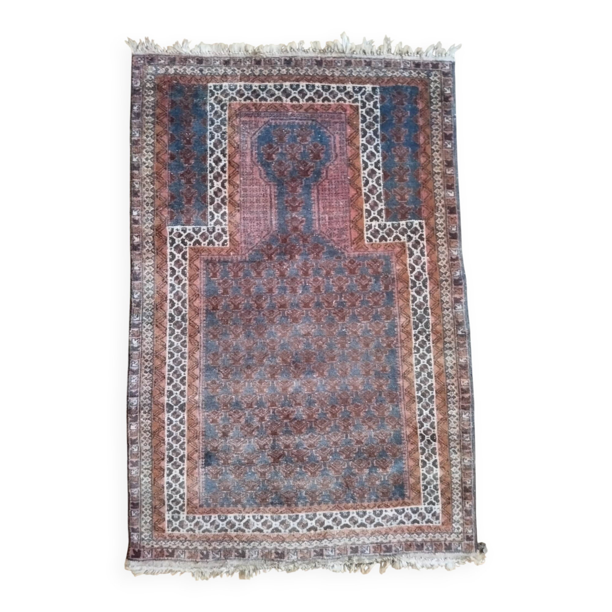 Handmade Afghan Belouch rug 138x91cm