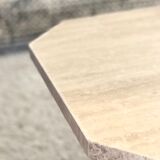 Travertine coffee table 1970