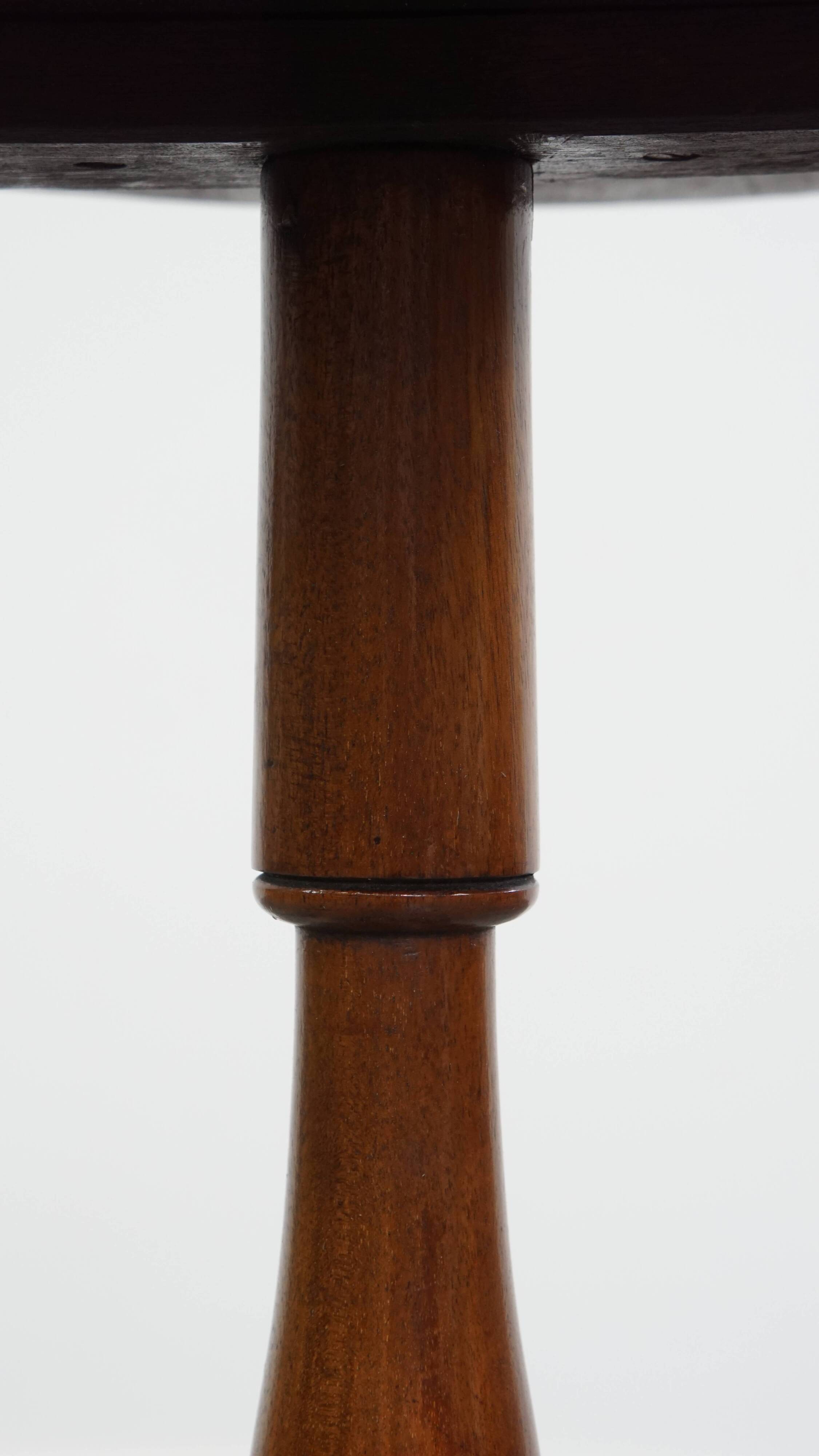 English Side / Wine Table from the Late 19th Century with Single Piece Top