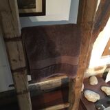 Raw wood farm ladder