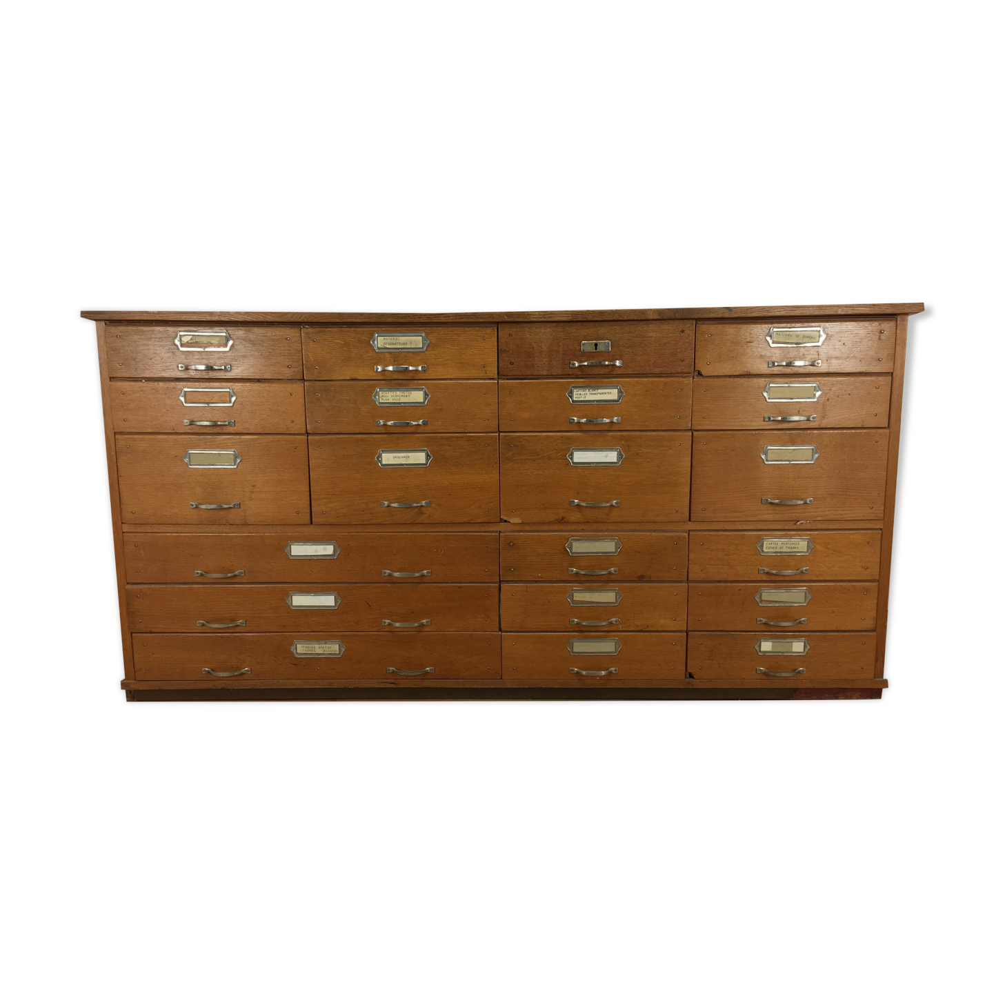 Craft furniture, drawer counter, oak