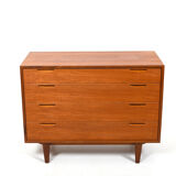 Vanity dresser in teak by Ib Kofod-Larsen 1960s