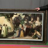 A. De Cramer. Grand tableau. "Scène biblique"