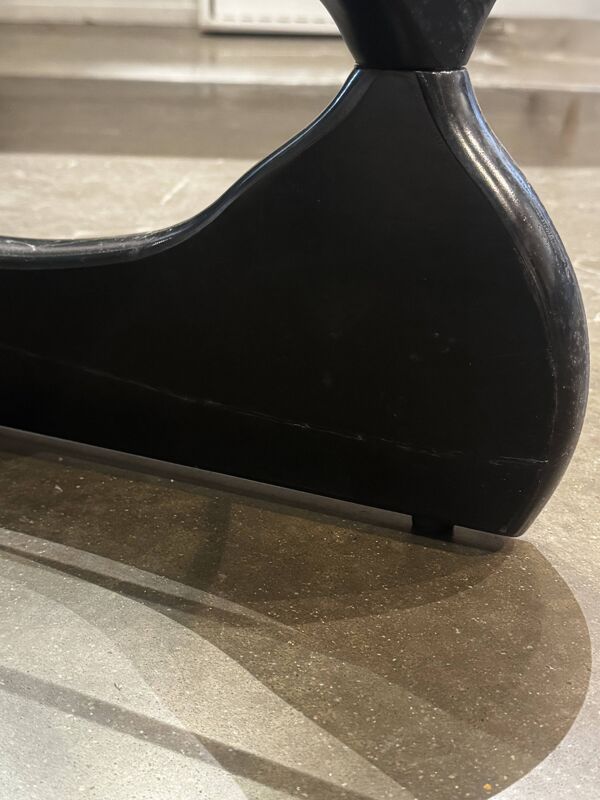 Table basse Noguchi - Édition Vintage Herman Miller - Verre 19mm