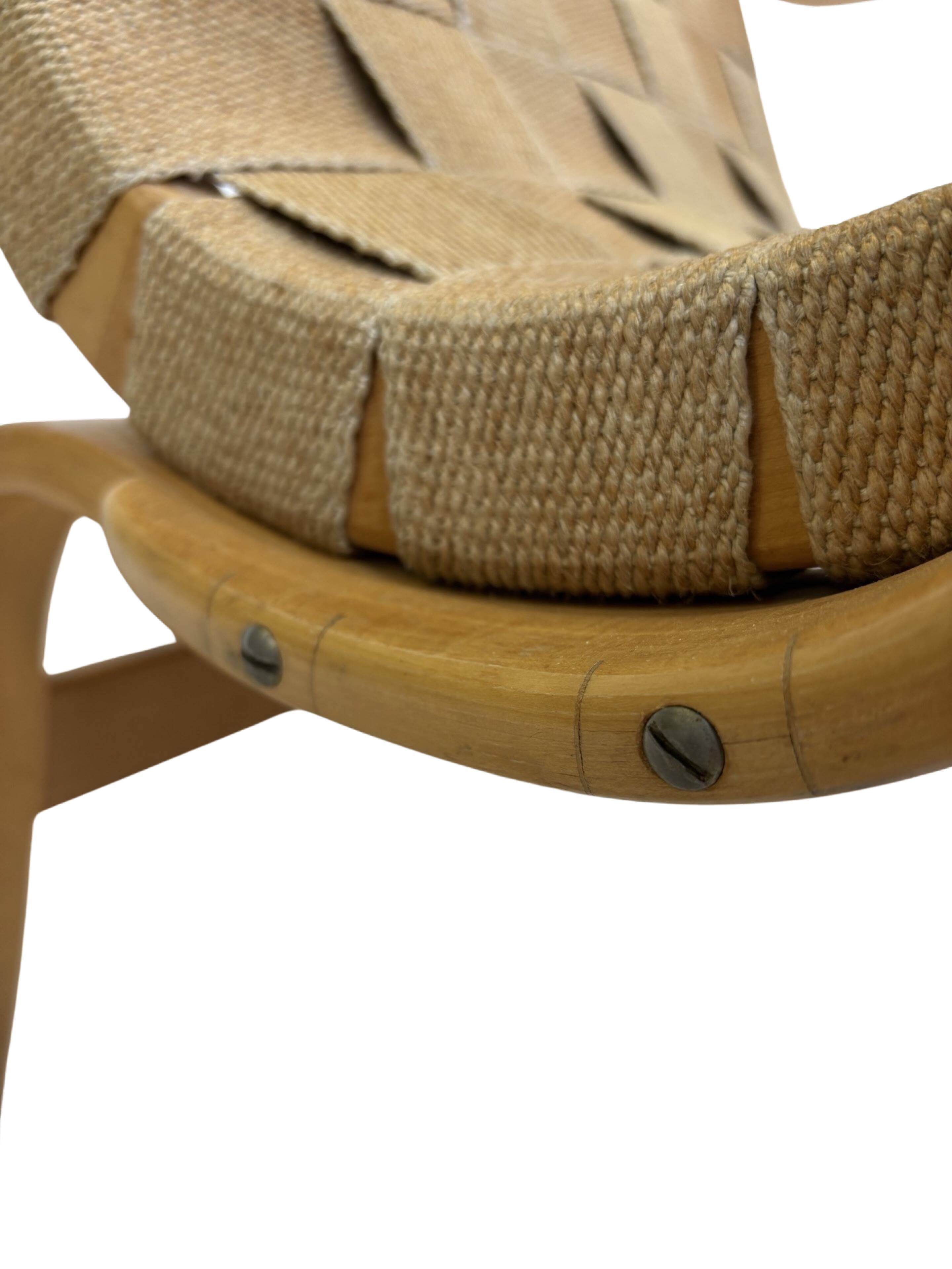 Paire de fauteuils originaux Mid Century modèle "Eva" par Bruno Mathsson 1971 Suède