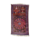 Vintage carpet turkmen belutch afghan 80x140 cm