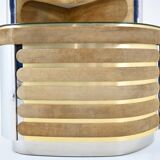 Bar set attributed to Willy Rizzo, 1970s.