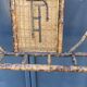 Cloakroom door wall coats bamboo mirror