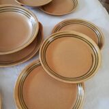 Sarreguemines stoneware service