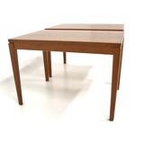 Set of 2 teak side tables, Sweden, 1960