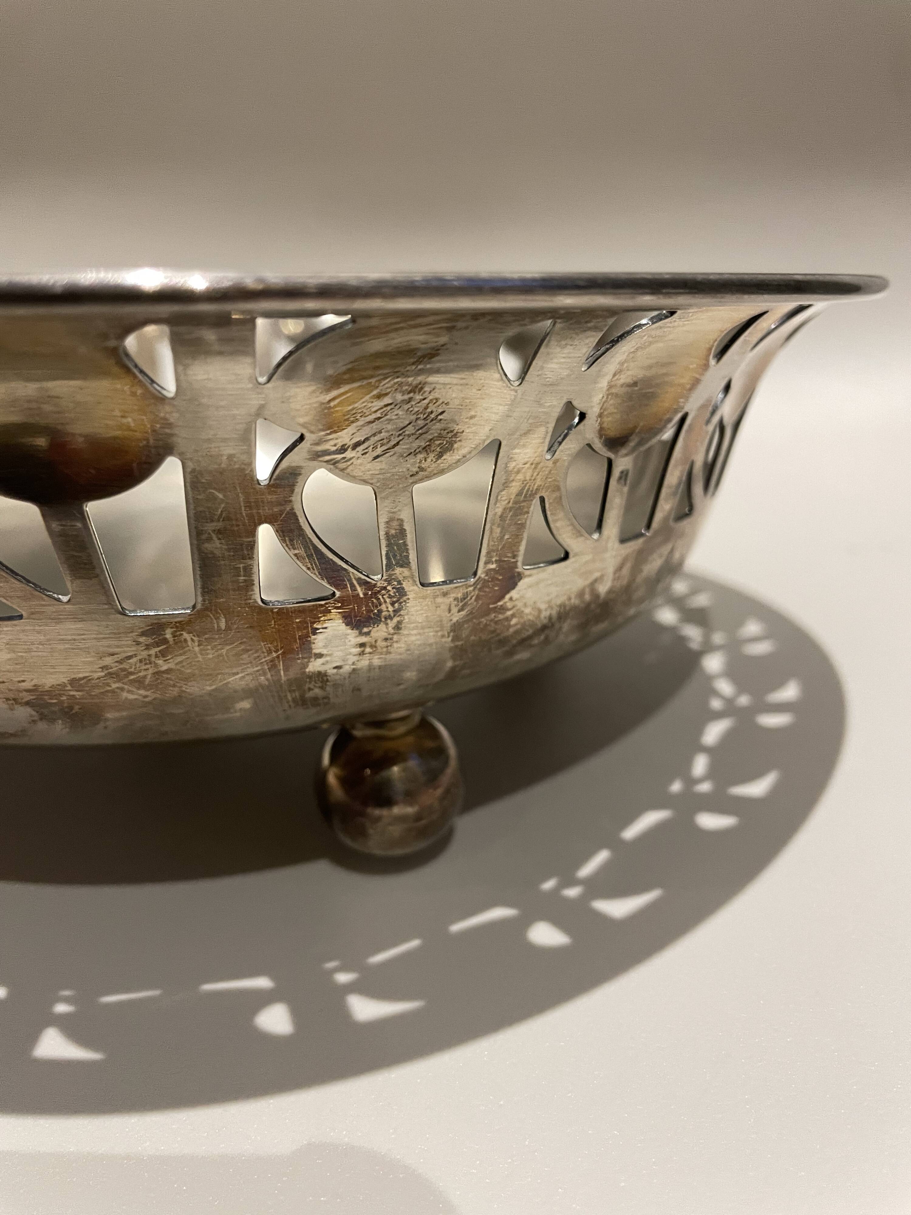 Coupe Alessi 1983 Josef Hoffmann Art-Deco / Wiener Werkstatte 'Rosenschale'