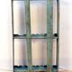 Burmese teak wall shelf with original green patina