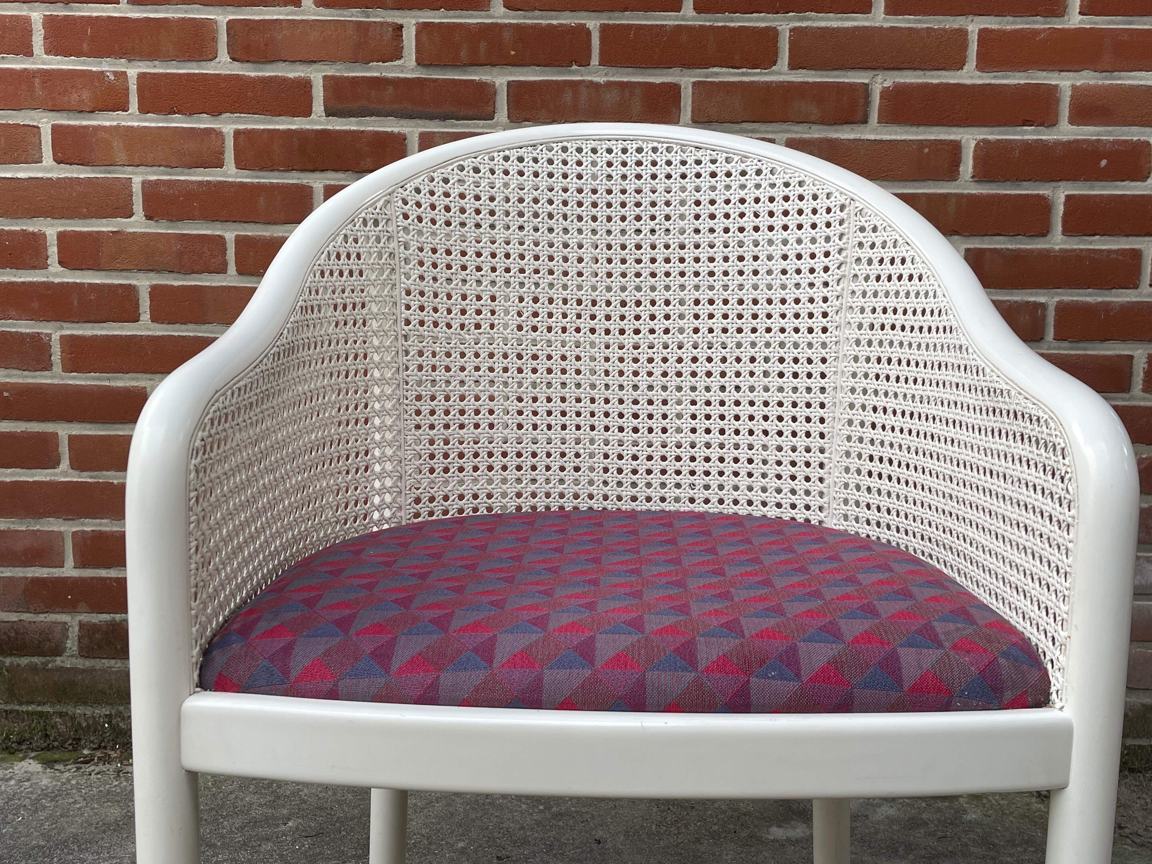 Vintage cane armchair 80