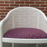 Vintage cane armchair 80