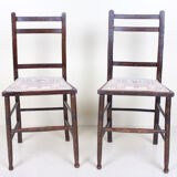 Paire de chaises antiques