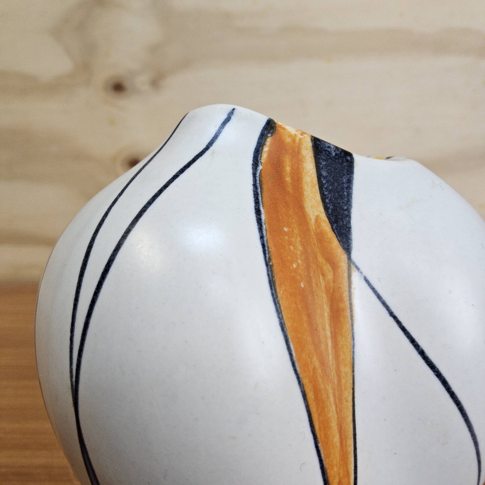 Vintage West Germany Zeller Keramik vase (Georg Schmider) 50s