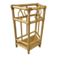 Vintage rattan umbrella holder 70s