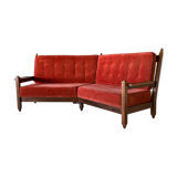 Corner sofa by Guillerme and Chambron for Your home, France 60s