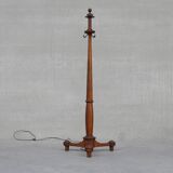 Antique walnut french floor lamp